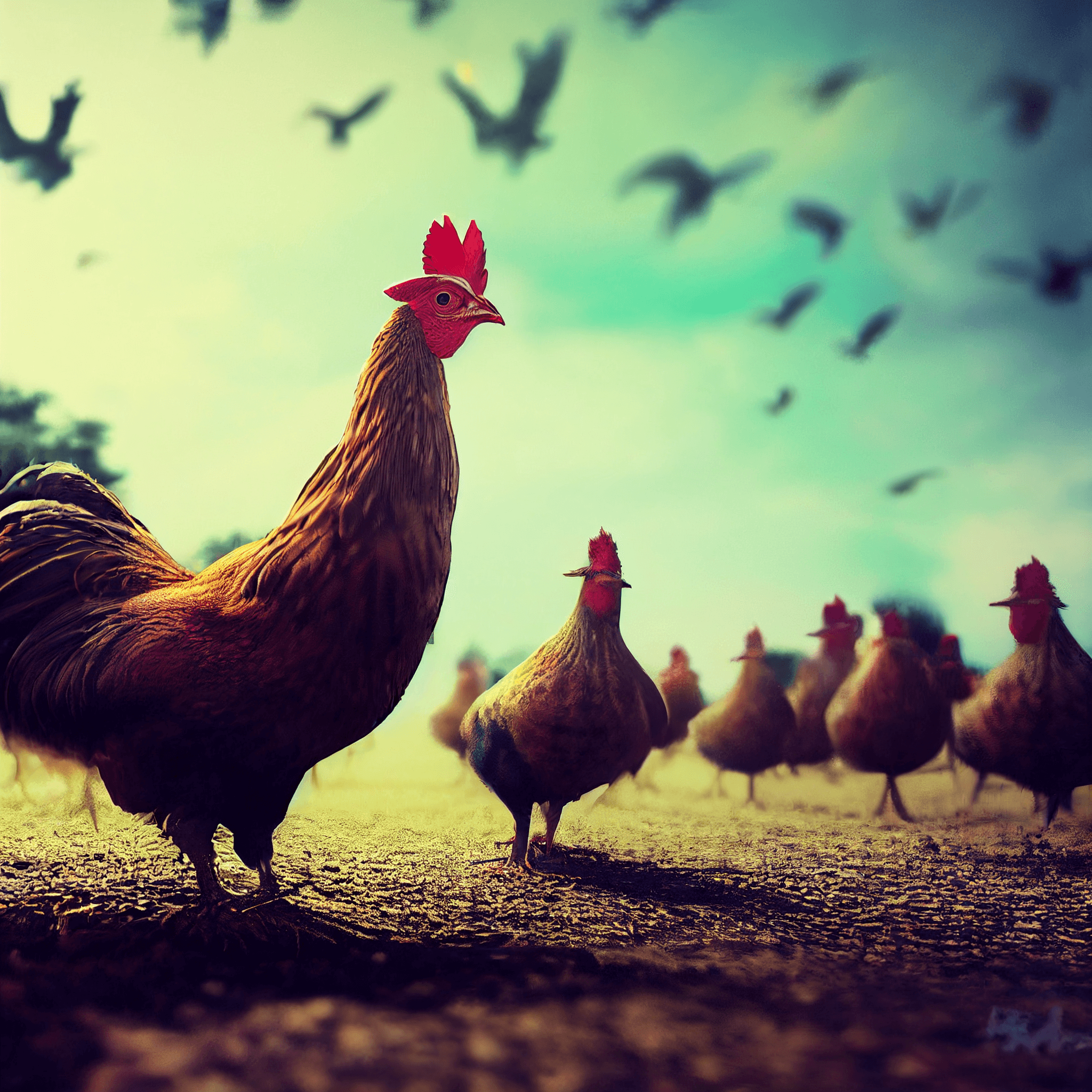 Gallina entre tantas
